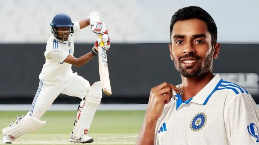 Abhimanyu Easwaran during India A tour in England