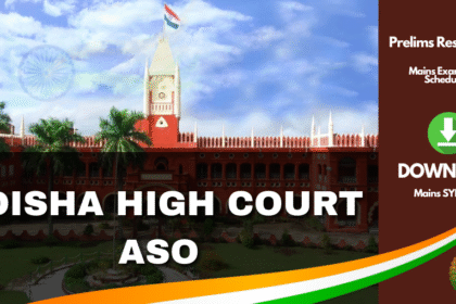 Odisha High Court ASO