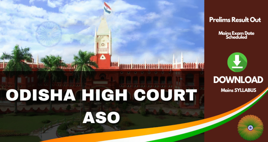 Odisha High Court ASO
